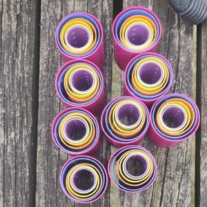 Multi-Color Hair Rollers Set
